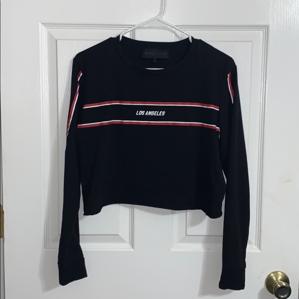 New long sleeve crop top!